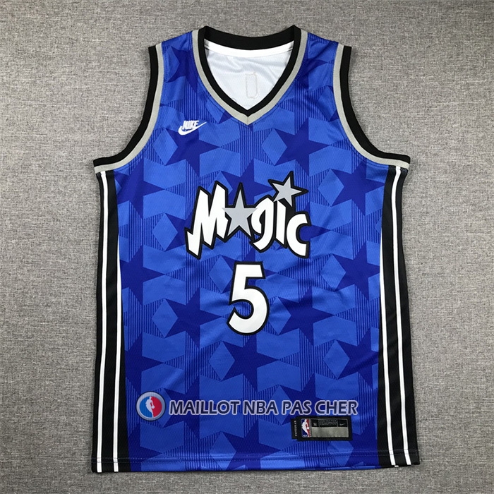 Maillot Enfant Orlando Magic Paolo Banchero NO 5 Classic 2023-24 Bleu